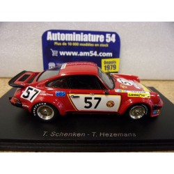 1976 Porsche 934 n°57 Schenken - Hezeman Le Mans S9819 Spark Model