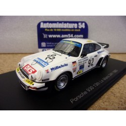 1983 Porsche 930 n°92 Memminger - Muller - Kuhn Weiss Le Mans S9853 Spark Model