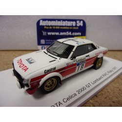 1977 Toyota Celica 2000 GT n°18 Therier - Vial RAC Rally S7724 Spark Model