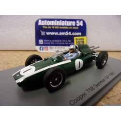 1961 Cooper T58 n°1 Jack Brabham German GP S8074 Spark Model