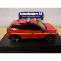 Peugeot 2008 GT Pompier 2024 472874 Norev