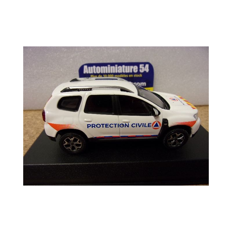 NOREV Dacia Duster 2020 Secouristes – Miniature 1:43 Blanche, Modèle Réduit Pour Collectionneur Adulte