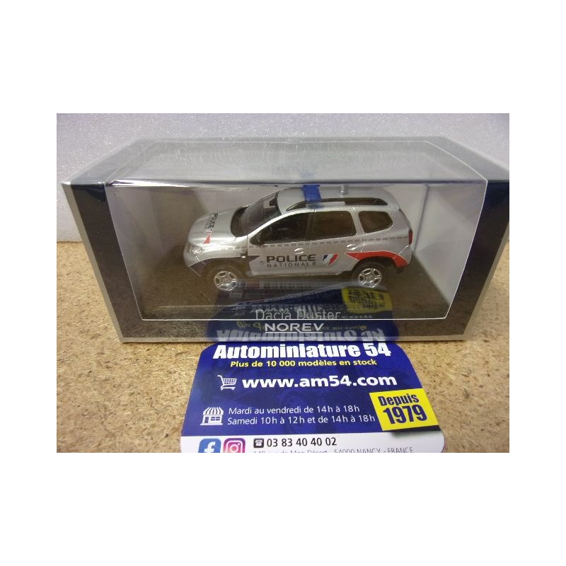 Miniature Norev 1/43 Dacia Duster Police Guadeloupe 2021 - Édition Limitée