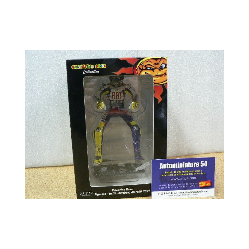 2009 Figurine Valentino Rossi with Start Box 312090046 Minichamps