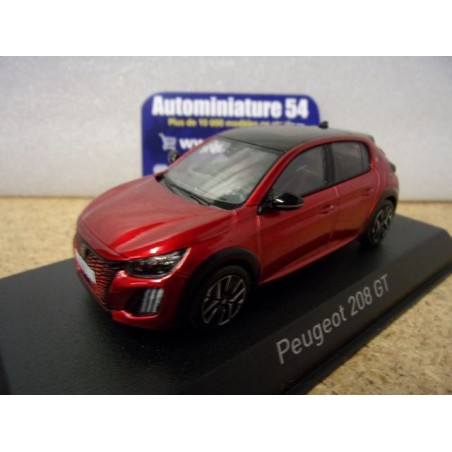 Peugeot 208 GT Elixir red 2024 472842 Norev