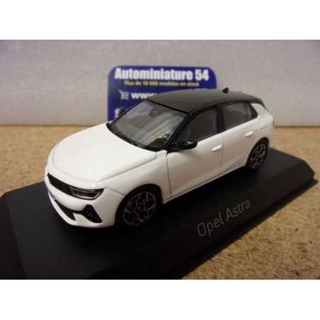 Opel Astra 2022 Artic White 360063 Norev