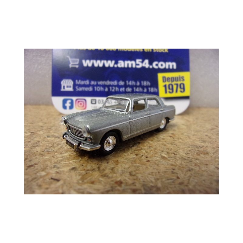 Peugeot 404 Gris Met. 1968 474449 Norev 1/87