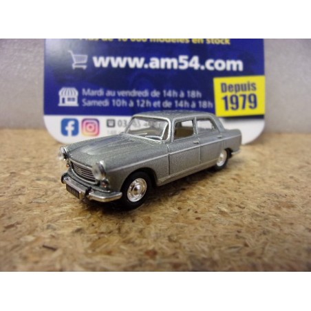 Peugeot 404 Gris Met. 1968 474449 Norev 1/87