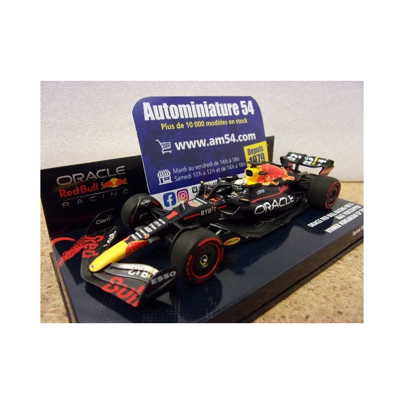2022 Red Bull Honda RB18 n°1 Max Verstappen 1st winner Hungarian GP 417221301 Minichamps