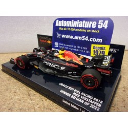 2022 Red Bull Honda RB18 n°1 Max Verstappen 1st winner Belgian GP 417221401 Minichamps