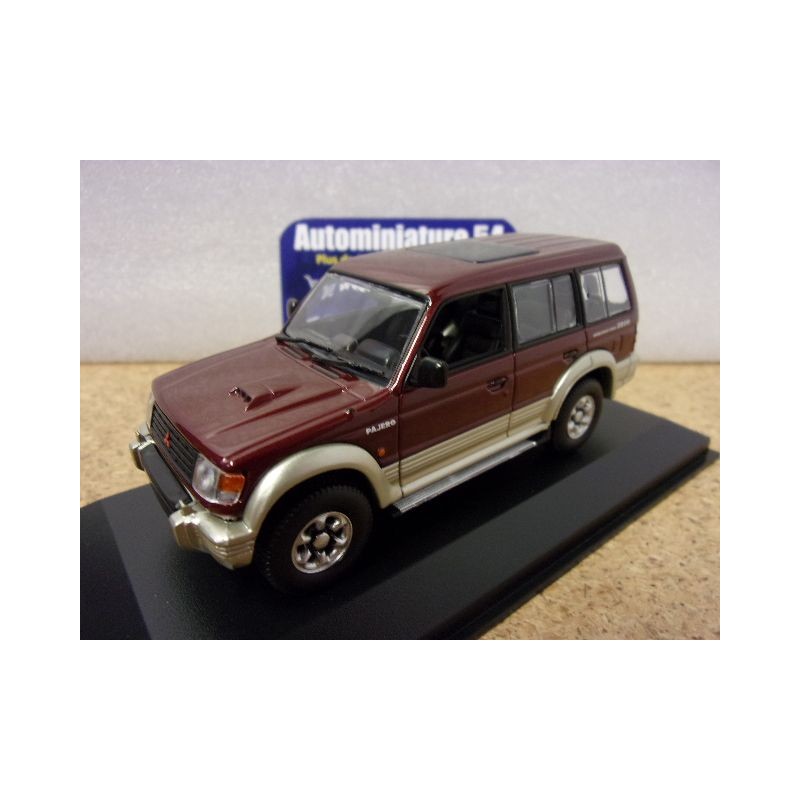 Mitsubishi Pajero LWB Dark Red 1991 940163470 MaXichamps