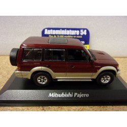 Mitsubishi Pajero LWB Dark Red 1991 940163470 MaXichamps