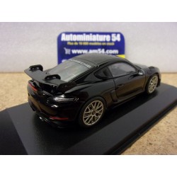 Porsche Cayman GT4 RS Black - Neodyme Wheels 2021 Black 410069700 Minichamps