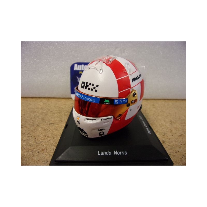 2023 Casque Lando Norris Triple Crown 2023 McLaren 1/5 5HF102 Spark Model