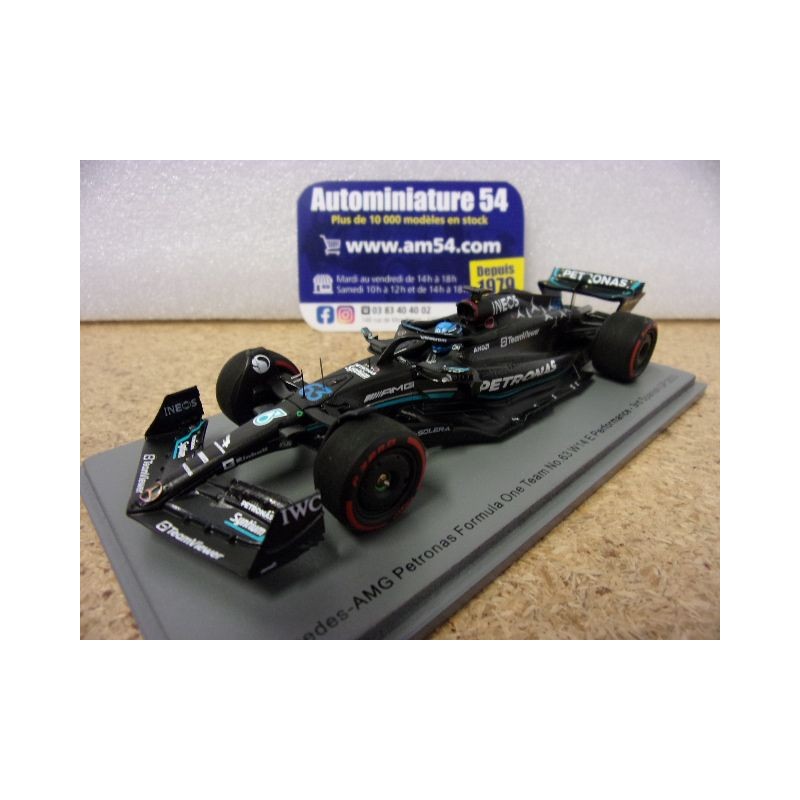 2023 Mercedes AMG Petronas F1 W14E n°63 George Russell 3rd Spanish GP S8912 Spark Model