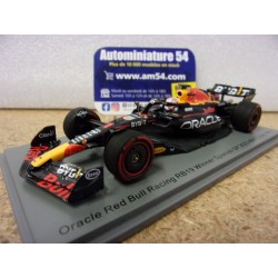 2023 Red Bull Honda RB19 n°1 Max Verstappen 1st Winner Spanish GP 40th Win S8910 Spark Model