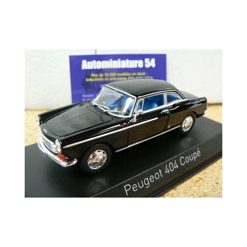 Peugeot 404 coupé 1967 black 474431 Norev