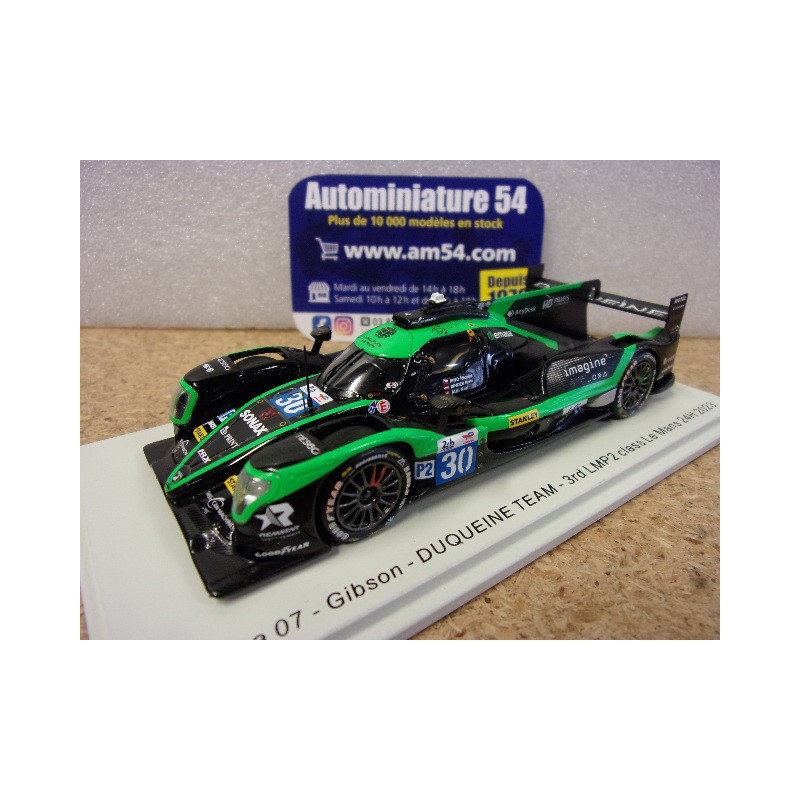 2023 Oreca 07 Gibson Duqueine Team n°30 Jani - Binder - Pino 3rd LMP2 Le Mans S8741 Spark Model