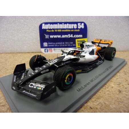 2023 McLaren MCL60 n°81 Oscar Piastri P10 Monaco GP S8584 Spark Model