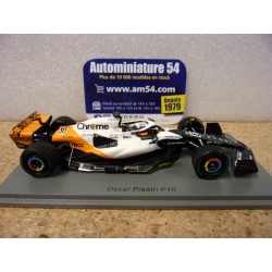 2023 McLaren MCL60 n°81 Oscar Piastri P10 Monaco GP S8584 Spark Model