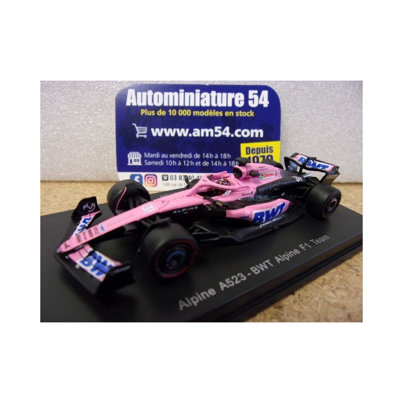 2023 Alpine A523 BWT n°31 Esteban Ocon Y286 Spark Model Sparky 1.64