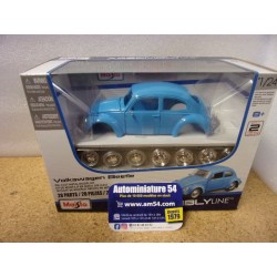 Volkswagen Beetle Cox Bleu Kit 39926kit Maisto 1.24