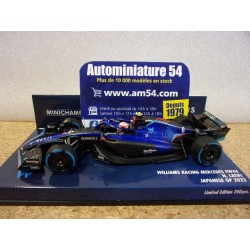 2022 Williams Mercedes FW44 n°6 N Latifi Japan GP 417221806 Minichamps