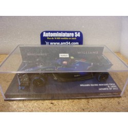 2022 Williams Mercedes FW44 n°6 N Latifi Japan GP 417221806 Minichamps