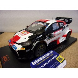 2023 Toyota GR Yaris Rally1 n°17 Seb Ogier - Vincent Landais 1st Winner Safari 18RMC173A Ixo Models