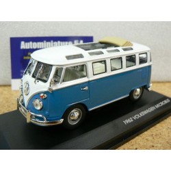 Volkswagen T2 Microbus 1962 Samba 23 fenêtres 43208BL  Lucky Die Cast YatMing
