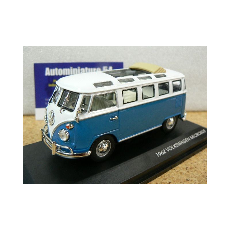Volkswagen T2 Microbus 1962 Samba 23 fenêtres 43208BL  Lucky Die Cast YatMing