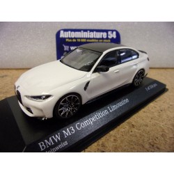 BMW M3 Compétition 2020 Alpine white 410020204 Minichamps