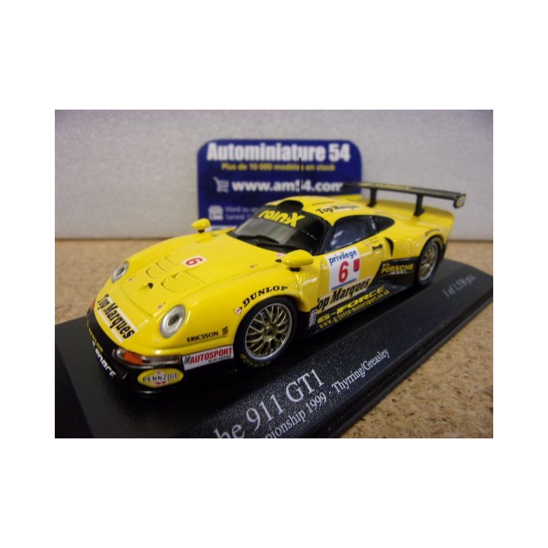 1998 Porsche 911 GT1 British GT n°6 Thyrring - Greasley 400996606 Minichamps