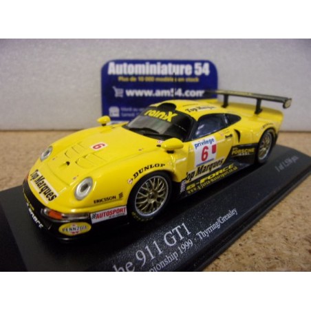 1998 Porsche 911 GT1 British GT n°6 Thyrring - Greasley 400996606 Minichamps