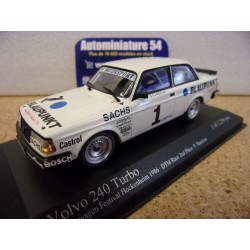 1986 Volvo 240 Turbo n°1 Stureson 2nd Hockenheim 400861701 Minichamps