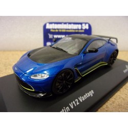 Aston Martin V12 Vantage Blue - Yellow 2023 S4314103 Solido