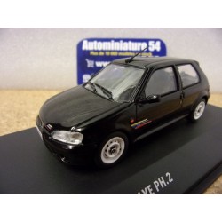 Peugeot 106 Rally 1.6 106Hp Onyx Black S4312103 Solido