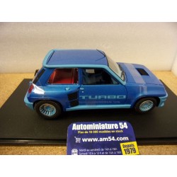 Renault R5 Turbo Bleu 1981 S1801308 Solido