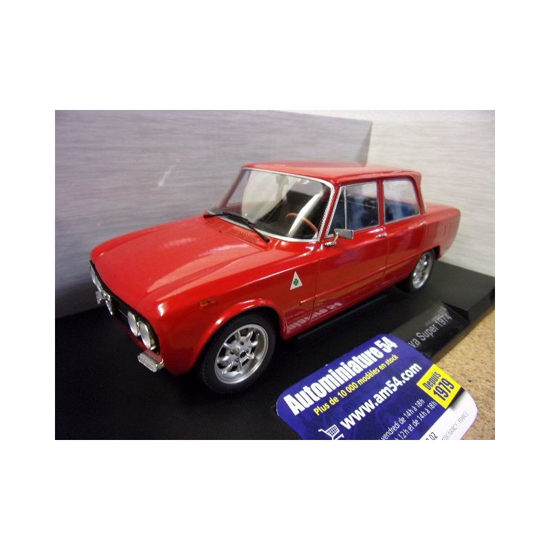 Alfa Roméo Giulia Nova Super Red 1974 MCG18333 ModelCarGroup