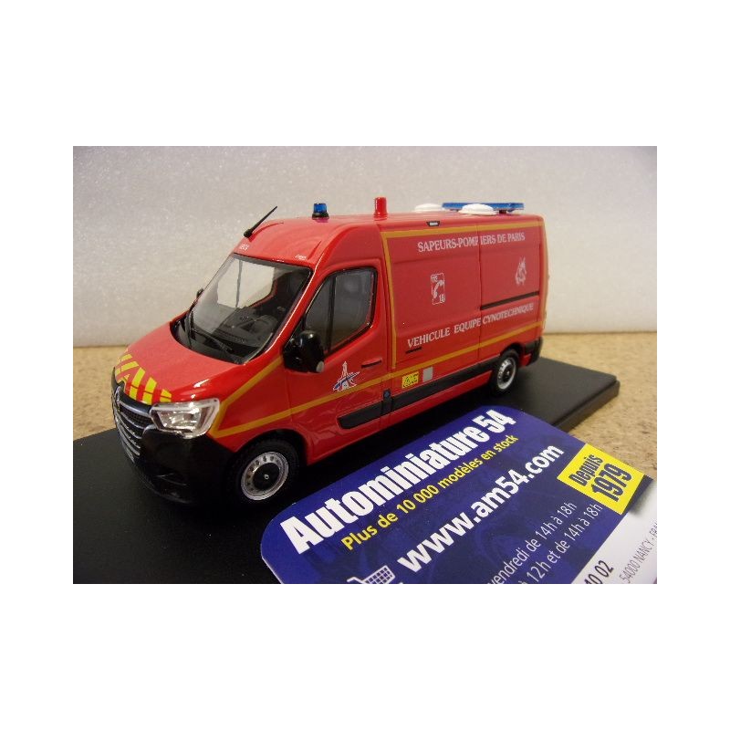 Renault Master 2019 VEC BSPP Cynotechnique Pompiers Paris 118010 Eligor