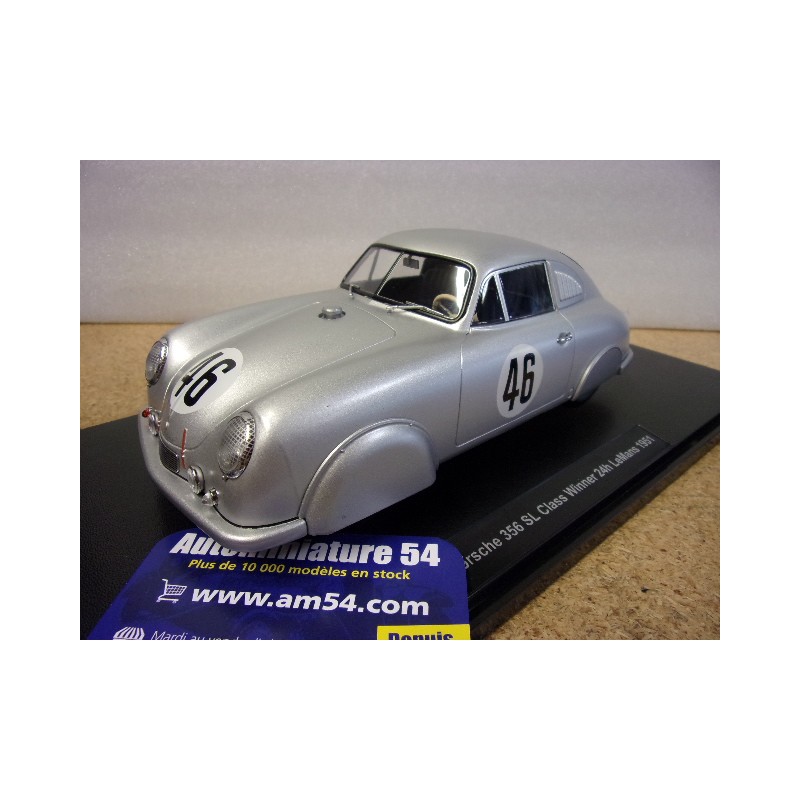 1951 Porsche 356 SL n°46 1st Class Winner Le Mans W18009001 Werk83