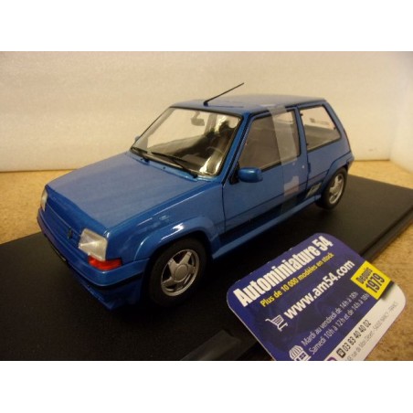 Renault Supercinq GT Turbo 5 GTT Phase 2 Bleu lumière 1989 S1810003 Solido
