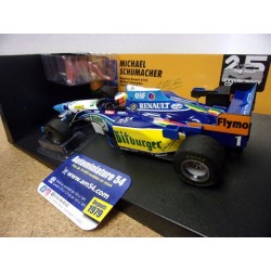 1995 Benetton Renault B195 n°1 Schumacher + Figurine Jean Alesi Winner Canadian GP 510950601 Minichamps