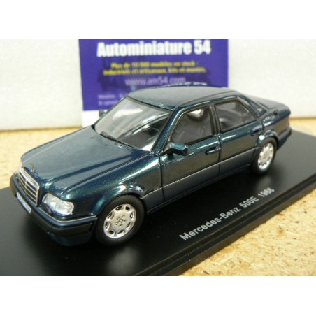 Mercedes Benz 500 E 1986 Bleu Foncé - Miniature Spark 1/43 - Prévente (neuf)