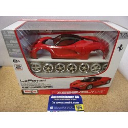 Ferrari LaFerrari Red 39129 Kit à Monter Maisto Assembly Line