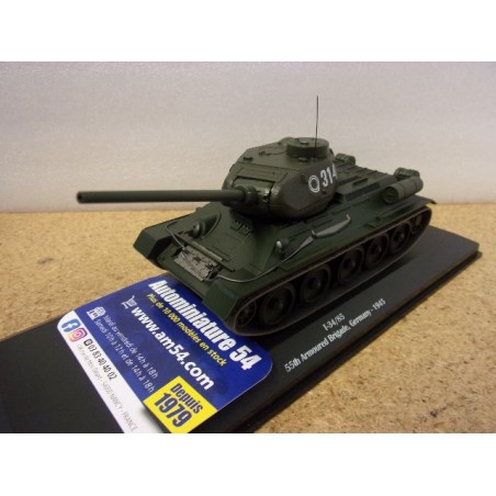 T34 - 85 55th Char Armoured Brigade Germany 1945 Motor City Classic Mcity 23183-45