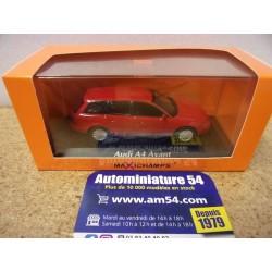 Audi A4 Avant Red 1995 940015010 MaXichamps