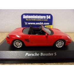 Porsche Boxster S type 986-2 2002 Red 940062070 MaXichamps