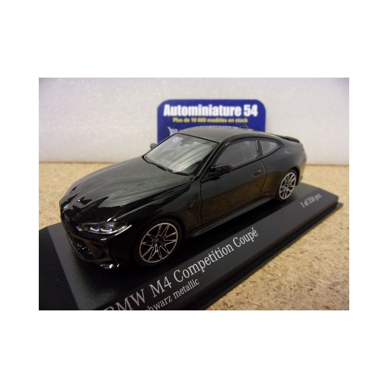BMW M4 Compétition Coupé 2020 Black Metallic 410020124 Minichamps