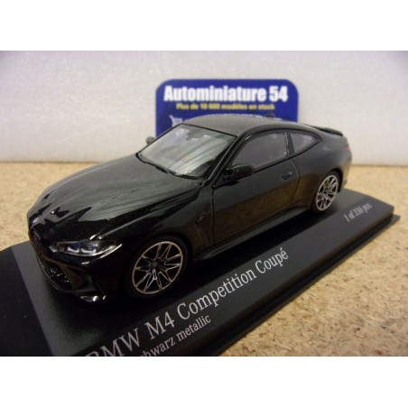 BMW M4 Compétition Coupé 2020 Black Metallic 410020124 Minichamps